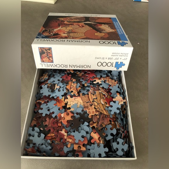 Norman Rockwell | Boy Reading Catalog 1000 Piece Puzzle - Picture 3 of 3